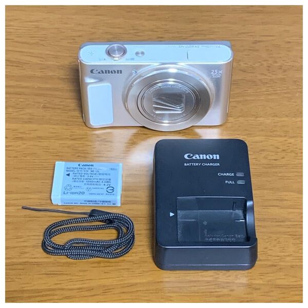 Canon キャノン デジタルカメラ SX620HS ホワイト