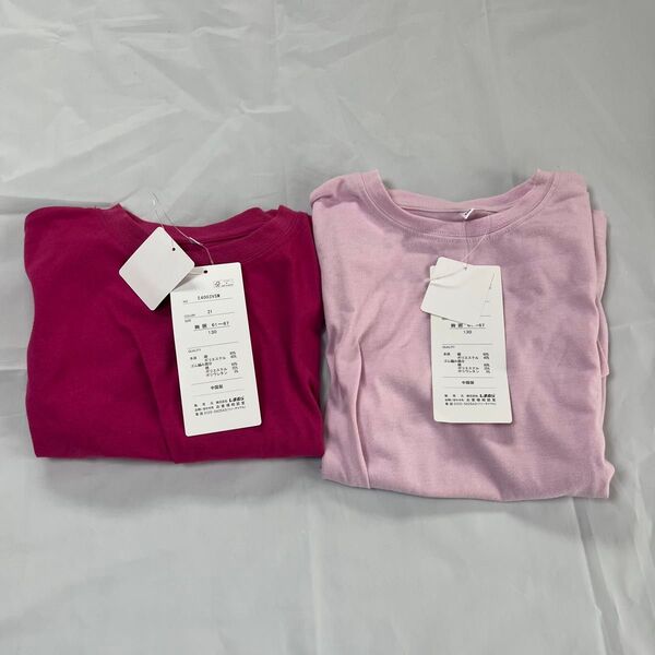 Tシャツ 半袖 女の子 130㎝ しまむら 新品未使用 タグ付き 夏