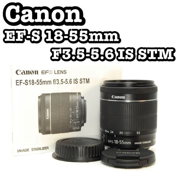 Canon EF-S 18-55mm IS STM キヤノン 標準レンズ キャノン デジタルカメラ デジタル一眼レフカメラ