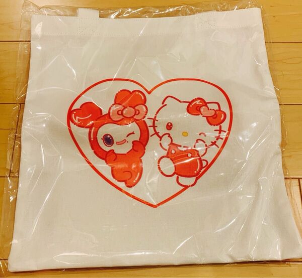 新品未使用 TWICE チェヨン ハローキティ トートバッグ チェンブリー キティー チェヨン サンリオ