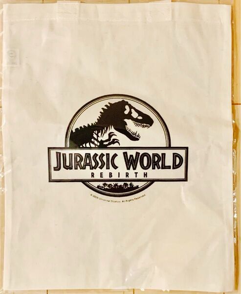 新品未使用 ジュラシックワールド 前売り券特典 エコバッグ 映画 トートバック