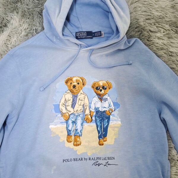 極美品 POLO BEAR パーカー メンズM ラルフローレン