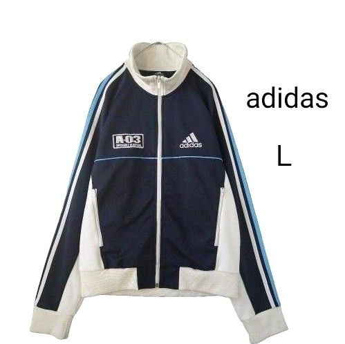 【adidas Originals】Track Jacket トラックジャケット L 人気 A-03 万国旗