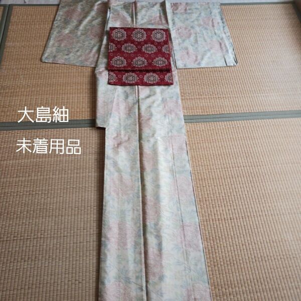 本場大島紬 正絹 お着物のみ