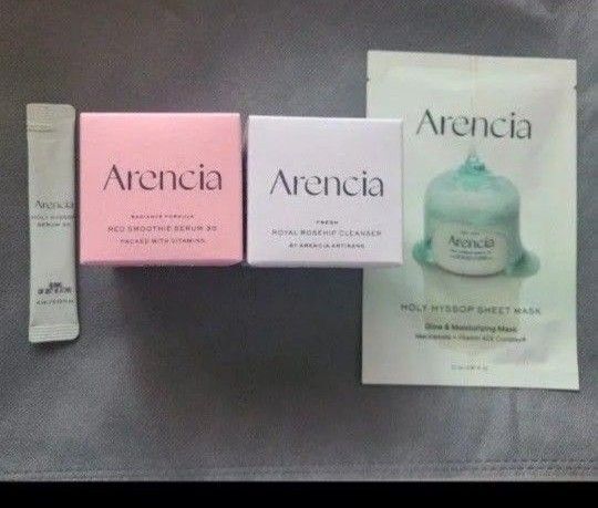 Arencia アレンシア レッドモチセラム もちソープ ロイヤルローズヒップ 50ml 2個セット サンプル パックつき