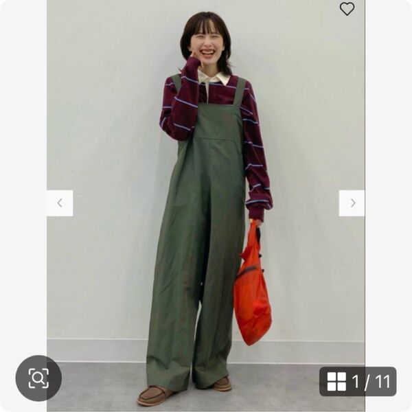 UNIQLO リネンブレンドサロペット Sサイズ