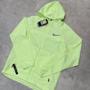 【新品未使用】Nike ナイキ ランニング ウィンドブレーカー S 蛍光イエロー