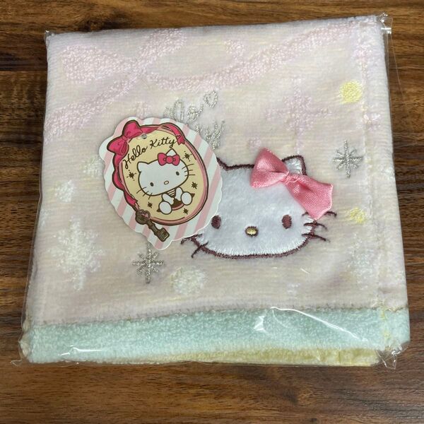 タオルハンカチ ハンドタオル サンリオ ピンク ハローキティ キティちゃん