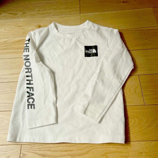 THE NORTH FACE ロンT 白 120 ノースフェイス 長袖Tシャツ ホワイト