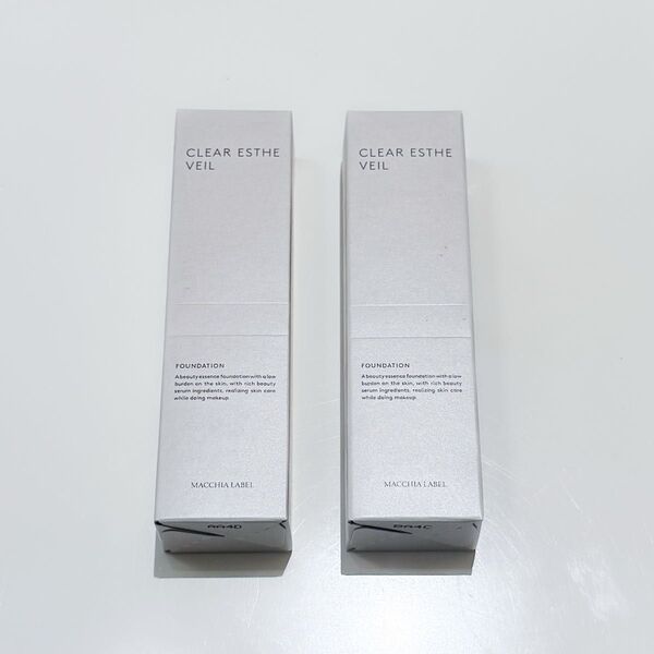 マキアレイベル 薬用クリアエステヴェール ベージュ 25ml × 2本