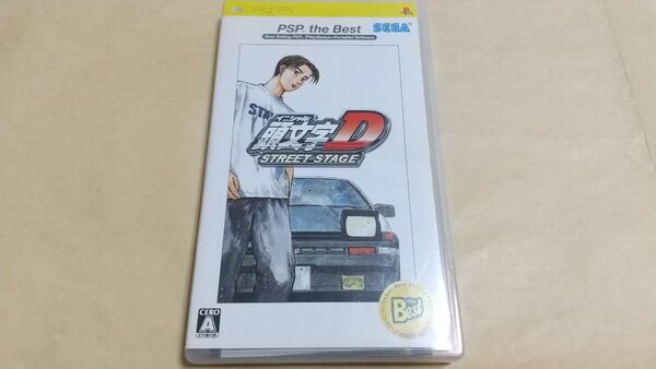 頭文字D STREET STAGE PSP プレイステーションポータブル 動作品 まとめ割あり