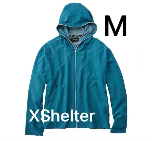ワークマン XShelter 暑熱フーディ レイクグリーン M