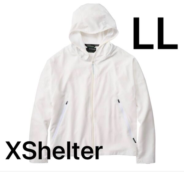 ワークマン XShelter 暑熱フーディ ホワイト LL