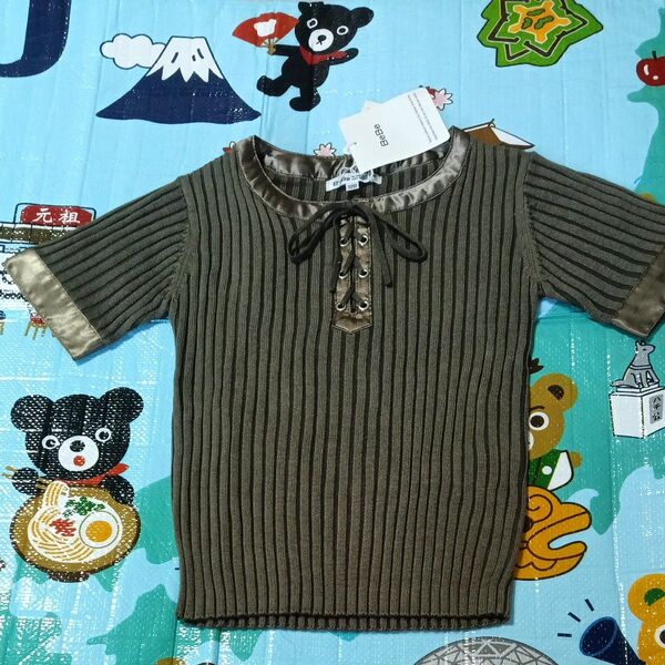新品 タグ付き BEBE べべ 120サイズ(110サイズ) トップス 半袖