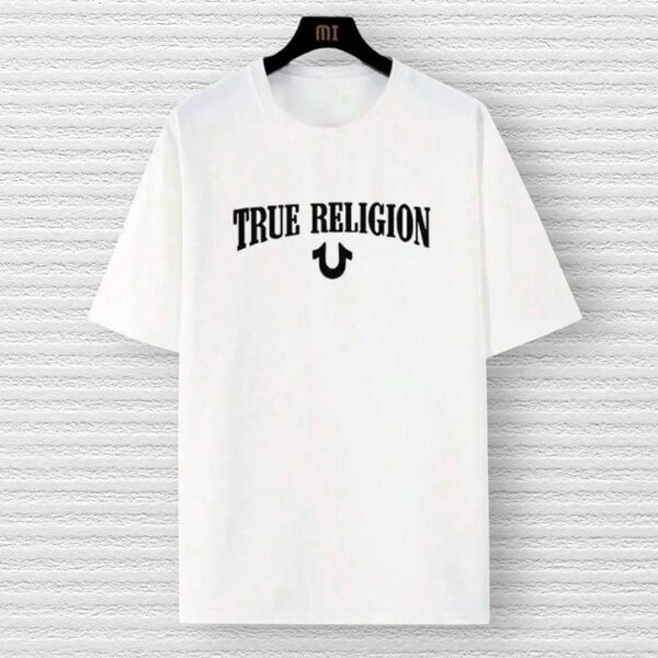 ☆新品☆TRUE RELIGION Men's Tシャツ XXL WHITE