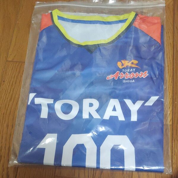 東レアローズ滋賀 ユニフォーム風 Tシャツ