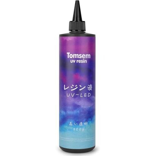 レジン液 500g UV/LED対応 高い透明 詰替用 大容量 レジン液 ハードタイプ