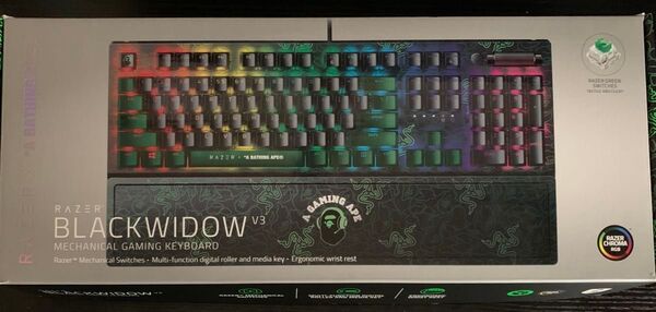 Razer x BAPE BlackWidow V3 キーボード