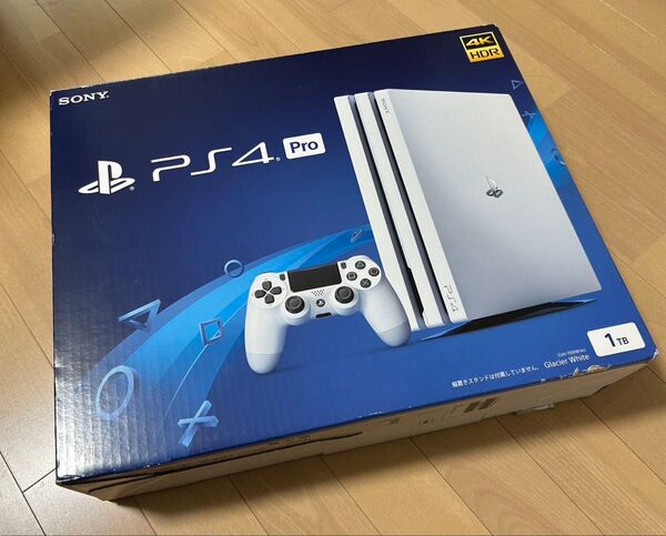 PlayStation4 Pro ジェット・ホワイト 1TB CUH-7000B ソフト無し 本体 動作確認/初期化済