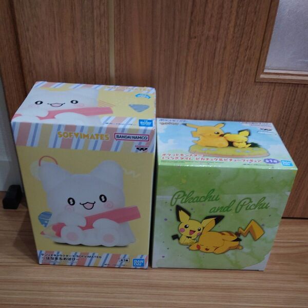 サンリオ SOFVIMATES はなまるおばけ&ポケモン フィギュア 2点セット