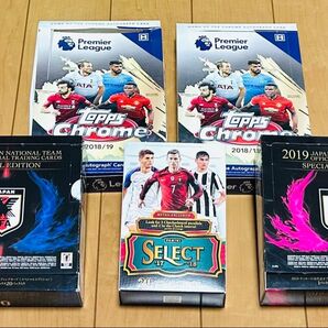 サッカーカード 日本代表 海外サッカー 空箱 まとめ売り