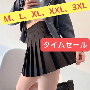 ミニスカート XXL プリーツ かわいい スカート 着痩せ 新品 多種サイズ 黒スカート プリーツスカート 可愛い服装 新品