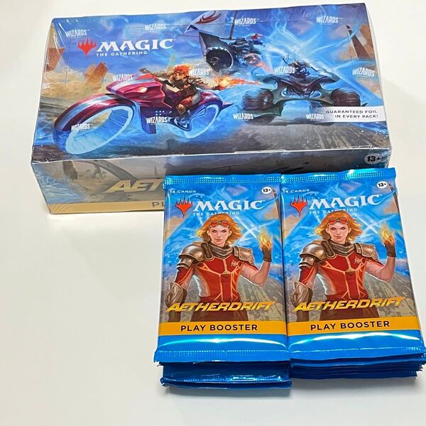 MTG 英語版 霊気走破 プレイブースター 1BOX +18パック マジック ザ ギャザリング