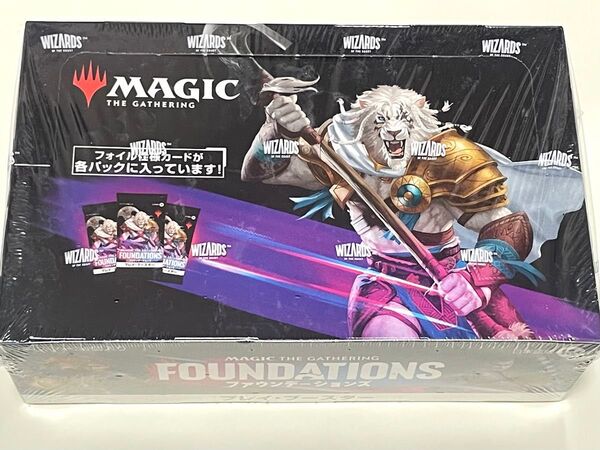 MTG 日本語版 ファウンデーションズ プレイブースター 1BOX 新品未開封 マジック ザ ギャザリング