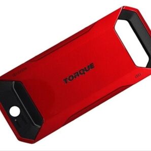 TORQUE 5G 背面カバー レッド KYG01TRA