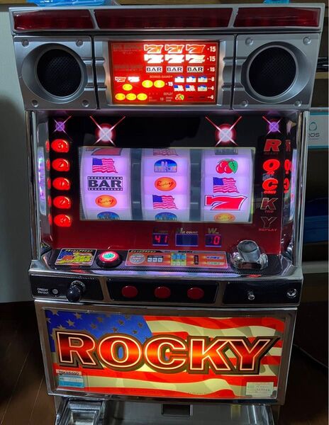 高砂 裏ロッキー1-30 パチスロ実機