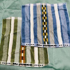 『新品未使用』Mr.JUNKO ミスタージュンコ ハンカチ2枚セット