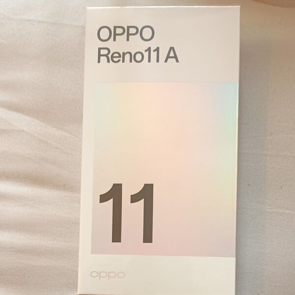 新品未開封 OPPO Reno11 A 6.7インチ メモリー8GB ストレージ128GB コーラルパープル SIMフリー