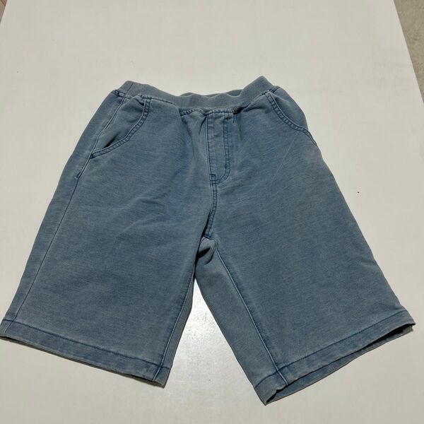 GU キッズ ハーフパンツ デニム 150