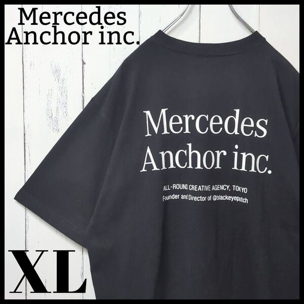 Mercedes Anchor inc. バックプリント ポケットTシャツ