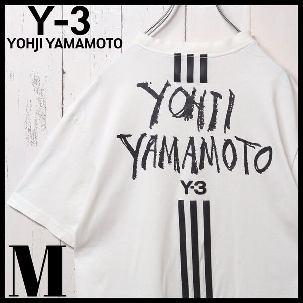 【即完モデル】 Y-3 YOHJI YAMAMOTO バックプリント Tシャツ