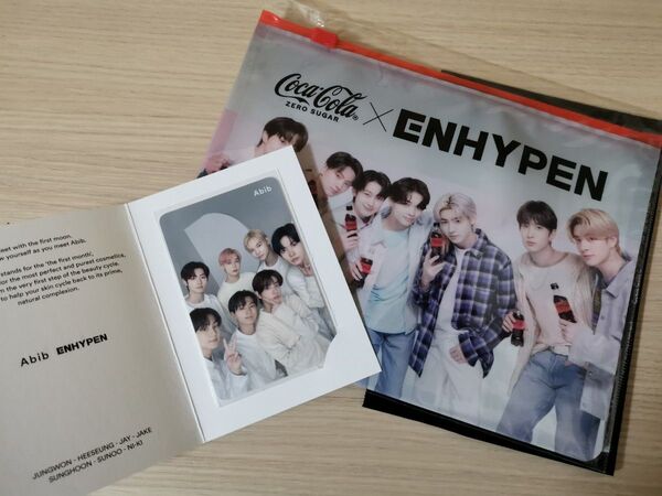 ENHYPEN 非売品トレカ&スライダーポーチ