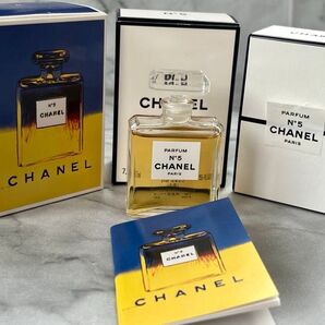 【限定パッケージ】CHANEL シャネル N°5 PARFUM 7.5ml 香水 未使用 パッケージアンディウォーホール