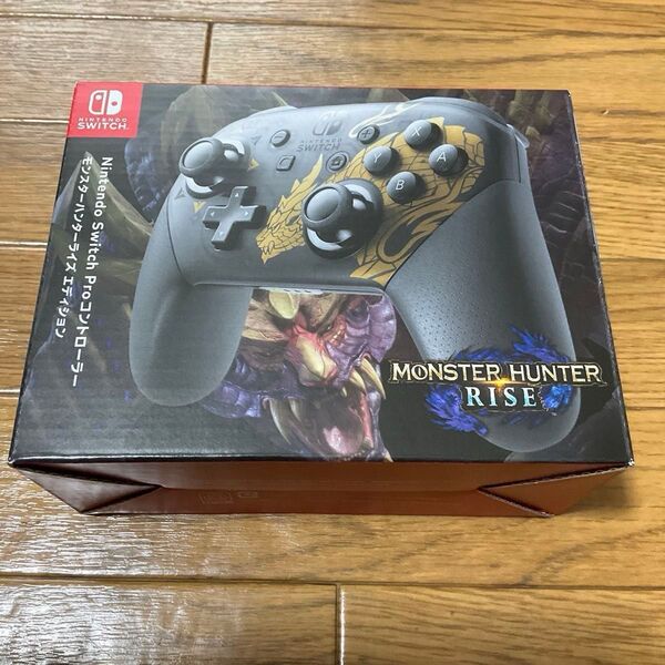 【新品未開封】Nintendo Switch Proコントローラー モンスターハンターライズエディション