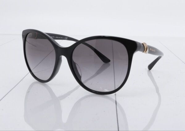 ブルガリ BVLGARI サングラス 8175-B-F 57□18 140 レディース ブラック系 ラインストーン