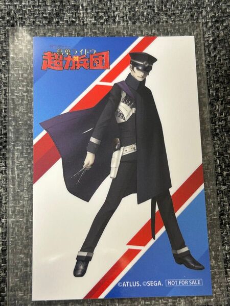 葛葉ライドウ ATLUS×Clove Lounge コラボカフェ フォトカード