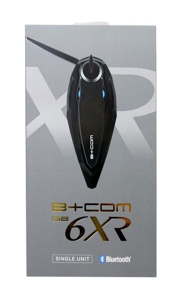 ビーコム B+COM SB6XR シングルユニット ブルートゥース インカム 6人通話【新品・未開封】