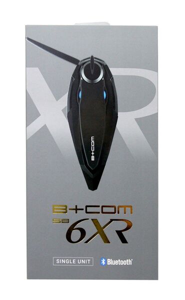 ビーコム B+COM SB6XR シングルユニット ブルートゥース インカム 6人通話 【新品・未開封】