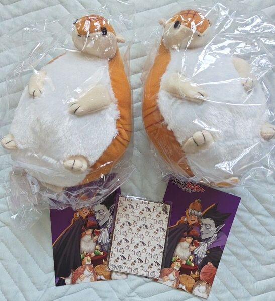 【未開封品】吸血鬼すぐ死ぬ ジョンぬいぐるみ・パスケースセット【非売品ポストカードつき】