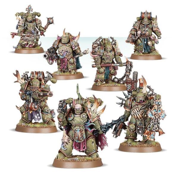 ウォーハンマー WARHAMMER 40k デスガード プレーグマリーン