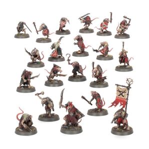 ウォーハンマー AoS スケイヴンタイドクランラット 20体