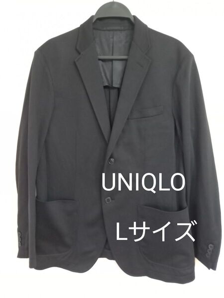 ユニクロ UNIQLO コンフォート2Bジャケット ネイビー L