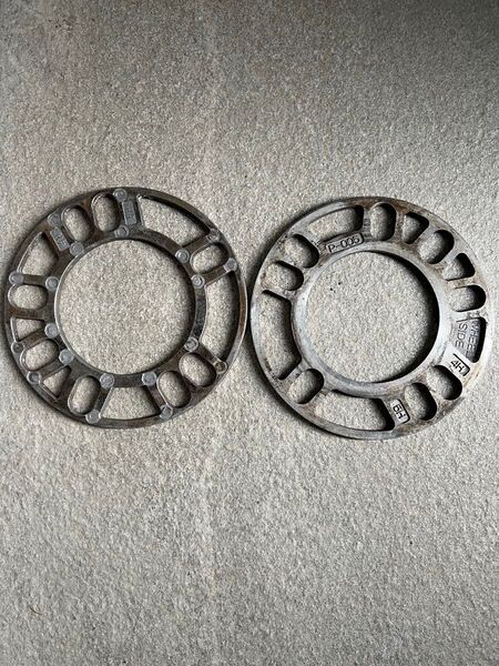 ホイールスペーサー 0.5mm2枚セット PCD100 4H/5H P-005