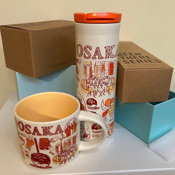 スターバックス ご当地OSAKAビッグマグカップ ステンレスボトル セット