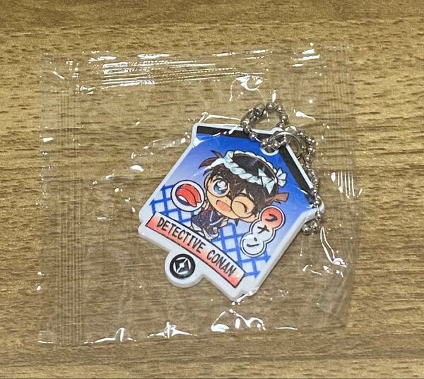 【新品未開封】名探偵コナン「隻眼の残像×くら寿司」ラバーキーホルダー コナン