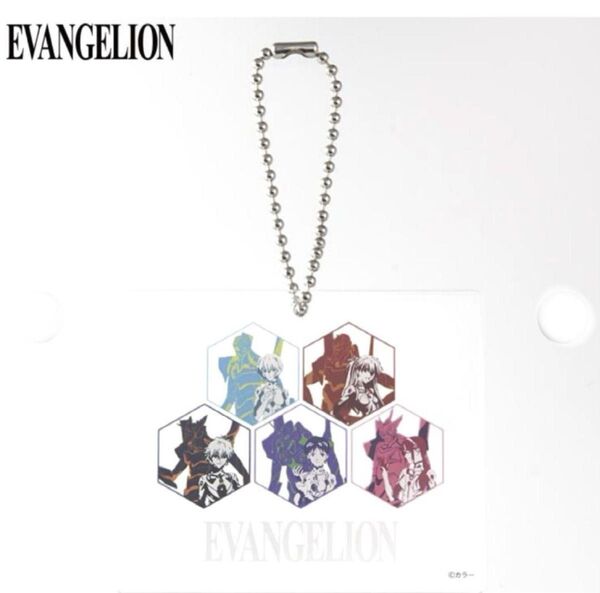アベイル×エヴァンゲリオンコラボ アクリルキーホルダー